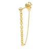 50/50 Cable Chain Front-to-Back Earrings