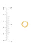 11mm Diamond Round Hoop Earrings