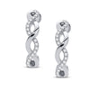 14K 0.10Ct Diamond Earring
