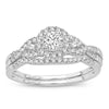 14K 0.50Ct Diamond Bridal Ring