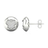 10K 0.12Ct Diamond Earring