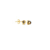 Two-tone 3 Loop Love Knot Earrings