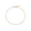 Bead Station on D/C Cable Chain Bracelet