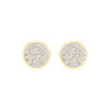 10K 0.10Ct Diamond Earring