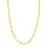 7mm Flat Open Cuban Chain