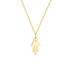 Hamsa Hand Charm with 1pt Diamond