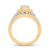 14K 0.62Ct Diamond Bridal Ring