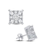 14K 0.27Ct Diamond Earring