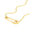 Single Safety Pin Station Bracelet