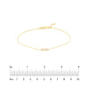Mini CZ Infinity Adjustable Bracelet