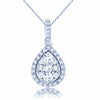 14K 0.50Ct Diamond Pendnat