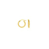 Stardust Textured Mini Hoop Earrings
