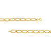 Oval Twist Polished Links Chain