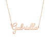 5mm Cursive Nameplate Necklace