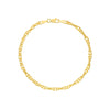 Textured Double Cable Chain Bracelet