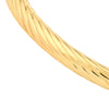 Twisted Tube Bangle Bracelet
