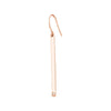 Bar Earrings in Plated Sterling Silver with CZ