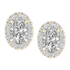 14K 1.15Ct Certified Lab Grown Diamond Earrings ( Igi Certified )