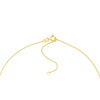 Wavy Puff Heart Rope Necklace