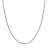 4-5/8tcw Diamond Halfway Tennis Necklace