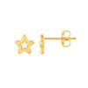 Open Star Stud Earrings