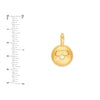 Diamond Disc Pendant
