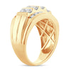 14K  2.00Ct  Diamond Mens Band