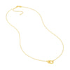 So You Interlocked Circles Adjustable Necklace