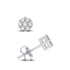 14K 0.25Ct Diamond Earring And Pendant Set