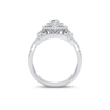 14K WG 1.00CT Diamond Bridal Ring