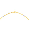 Two-tone Singapore Flat Saturn Chain
