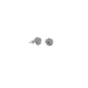 Twist-Edged Love Knot Earrings