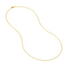 1.2mm D/C Bead and Barrel Chain with Lobster Lock