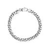 Sterling Silver 7mm 8 Sided D/C Curb Chain
