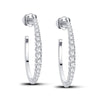 14K 0.33Ct Diamond Earring