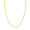 50/50 Paper Clip and Rope Necklace