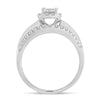 14K  1.00Ct Princess Cut Diamond Bridal Ring
