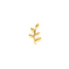Leaf Branch Stud Earrings