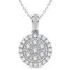 14K 1.00Ct Diamond Pendant