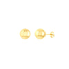 8mm Polished Ball Stud Earrings