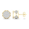 10K 0.50Ct Diamond Earring