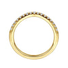 14K Yellow Gold Diamond Wedding Band