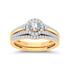 10K 0.50Ct Diamond Bridal Ring