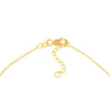D/C and Mini Polished Bead Adjustable Anklet