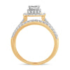 14K  1.50Ct  Diamond  Bridal  Ring