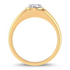 14K 1.00Ct Lab Grown Diamond Mens Ring