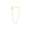 Front to Back Staple Bar Earrings