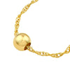 Small Bead Pendant Necklace