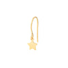 Mini Star Drop Earrings on Fish Hooks