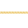 2.7mm Solid Round Box Chain with Lobster Lock